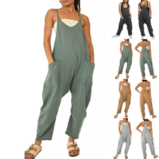 Elevate Your Style with the Summer Sleeveless Jumpsuit