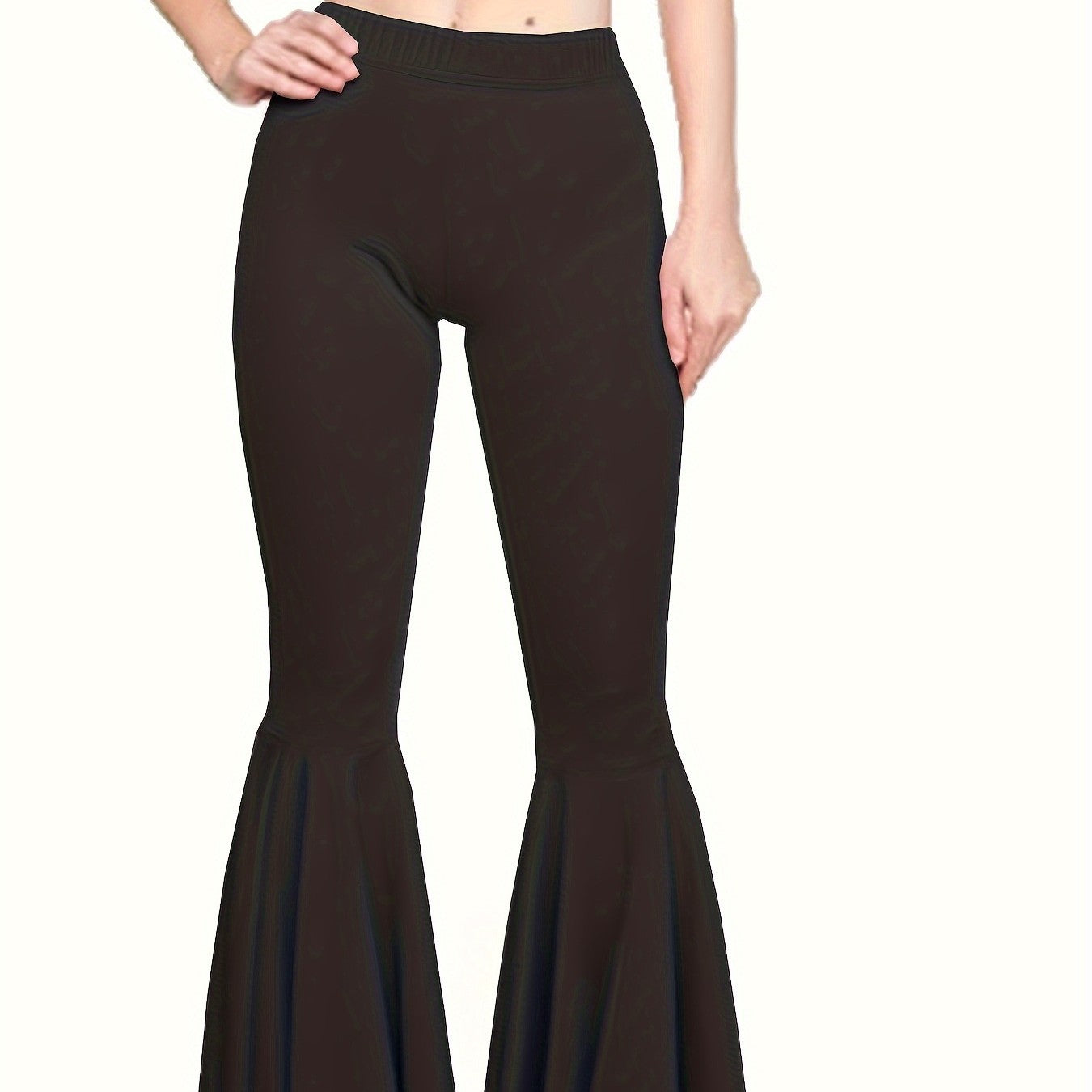 Plus Size Loose Flared Pants