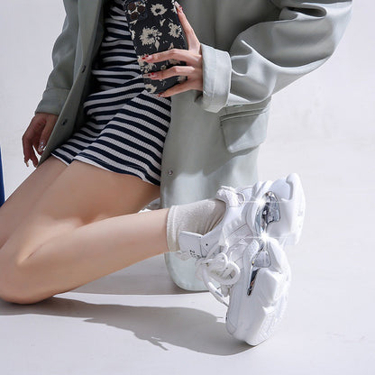 All-matching Platform Height Increasing Shoes Casual Sneaker Women