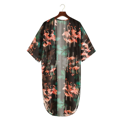 Elevate Your Summer Style: Seaside Vacation Chiffon Shirt