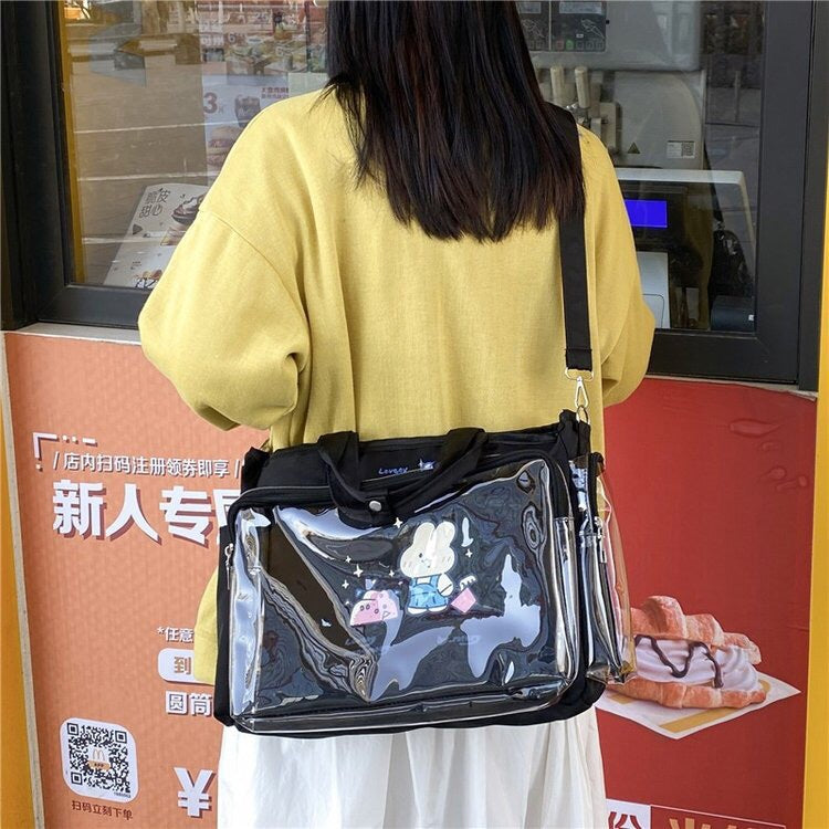 Japanese Cute Large Capacity Jk Crossbody Handbag