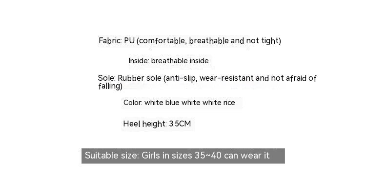 Women's All-matching Casual Sports Leather Summer White Sneakers Internet Celebrity