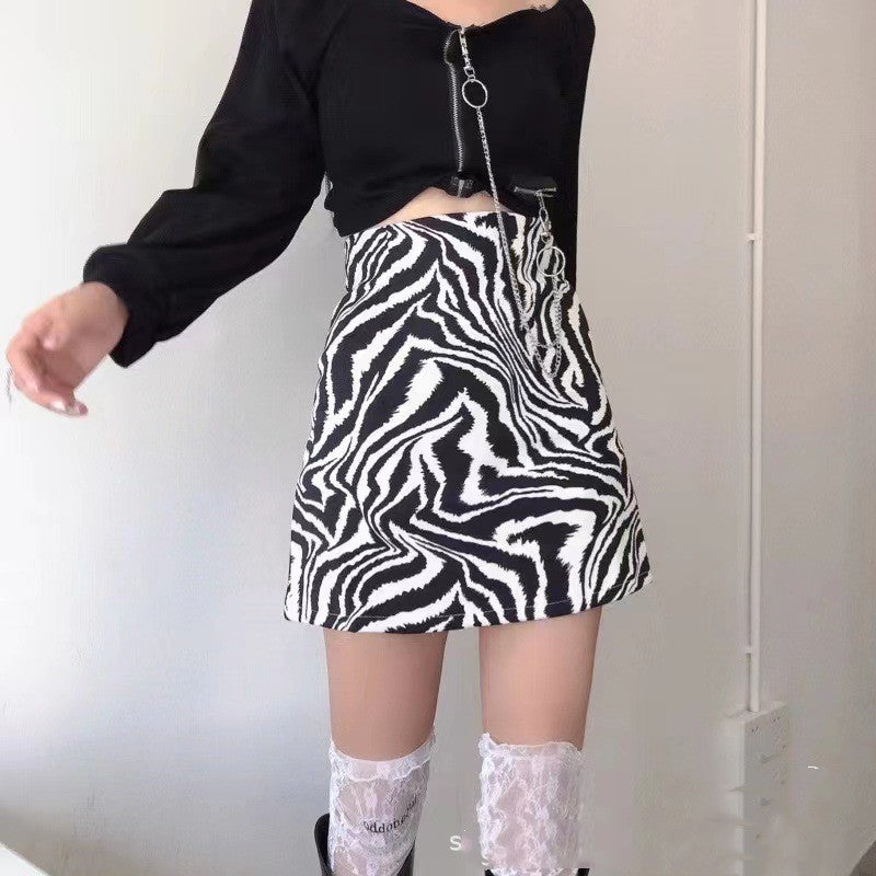 Versatile Short Skirt - High Waist Cover