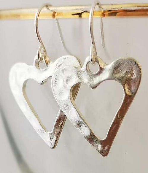 Independent Station Retro Heart-shaped Valentine's Day Earring