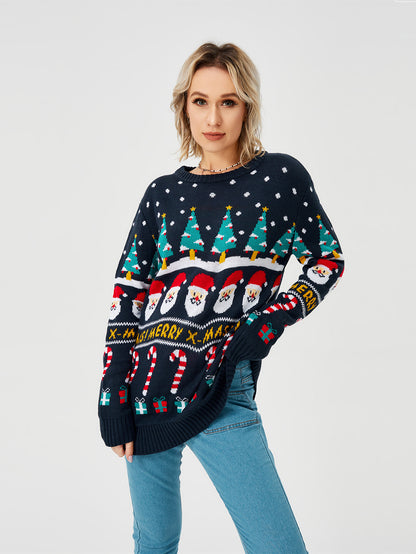 Embrace Festive Cheer: Women's Christmas Sweater Pullover