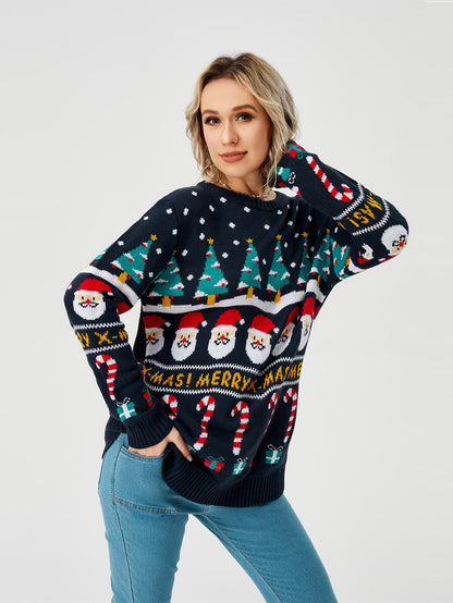 Embrace Festive Cheer: Women's Christmas Sweater Pullover