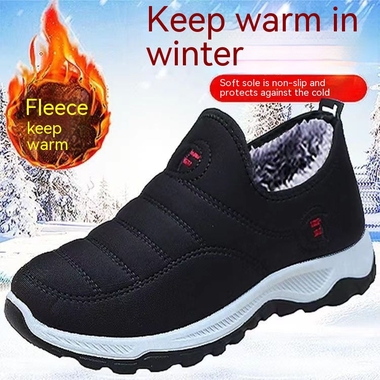 Fleece-lined Warm Waterproof Woodpecker Hiking Shoes