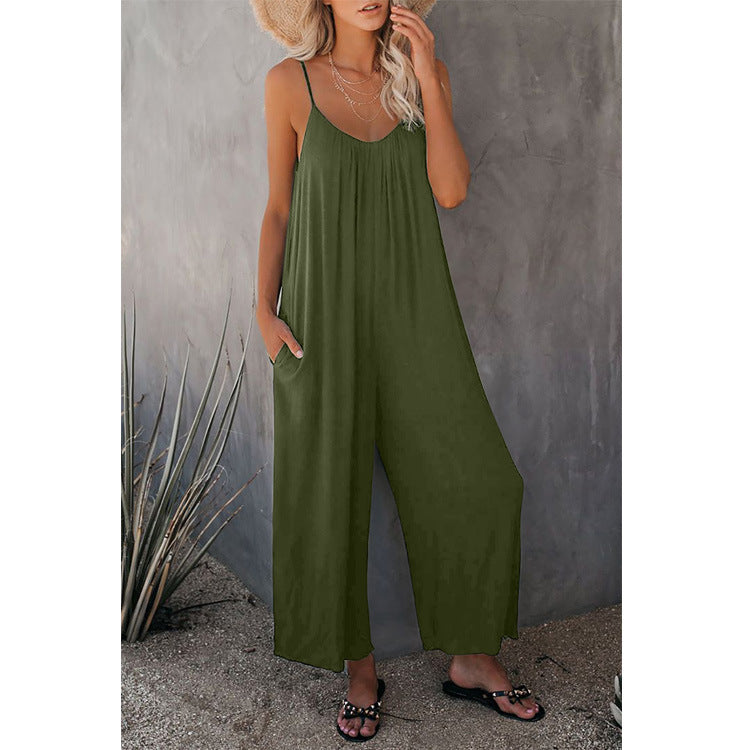 Elevate Your Summer Style with the Sleeveless Jumpsuit