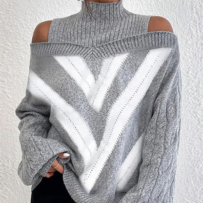Women's Fashion Loose Lantern Sleeve Sweater