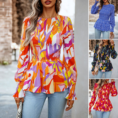 Elevate Your Style with the Casual Long Sleeve Printed Shirt