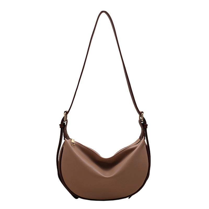 Elevate Your Style with the Moon Shape Underarm Bag