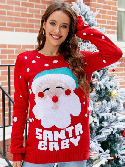 Elevate Your Winter Wardrobe with the Santa Pullover Sweater