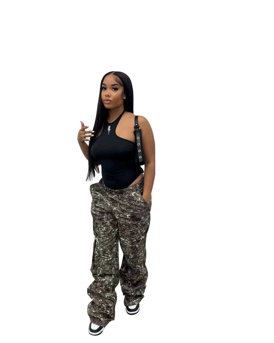 Camouflage Printed Overalls