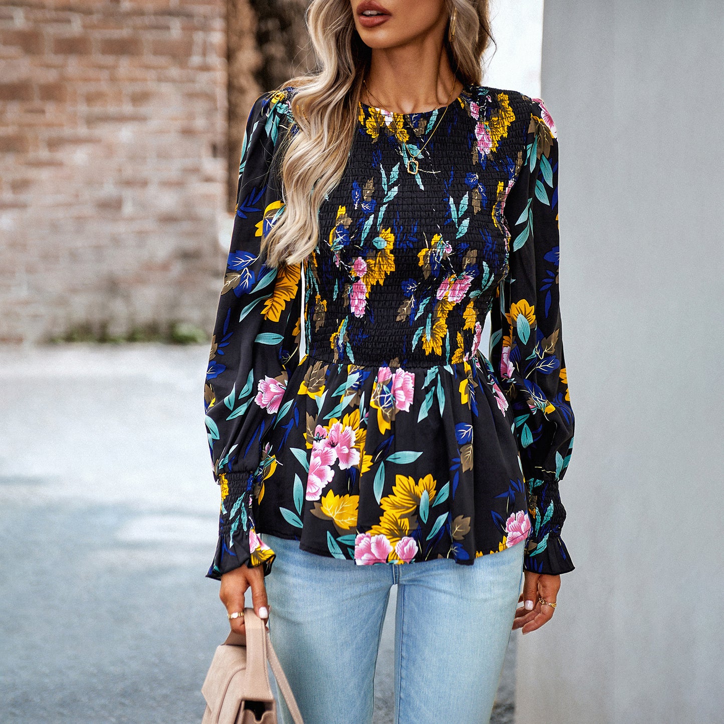 Elevate Your Style with the Casual Long Sleeve Printed Shirt