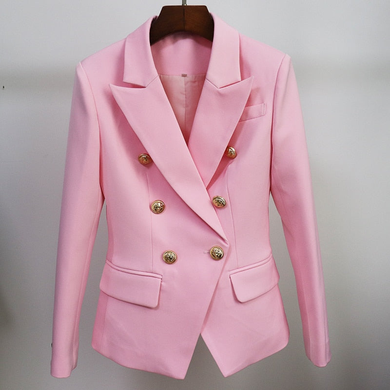 Elevate Your Elegance with TOP QUALITY Pink Blazer by Liva girl