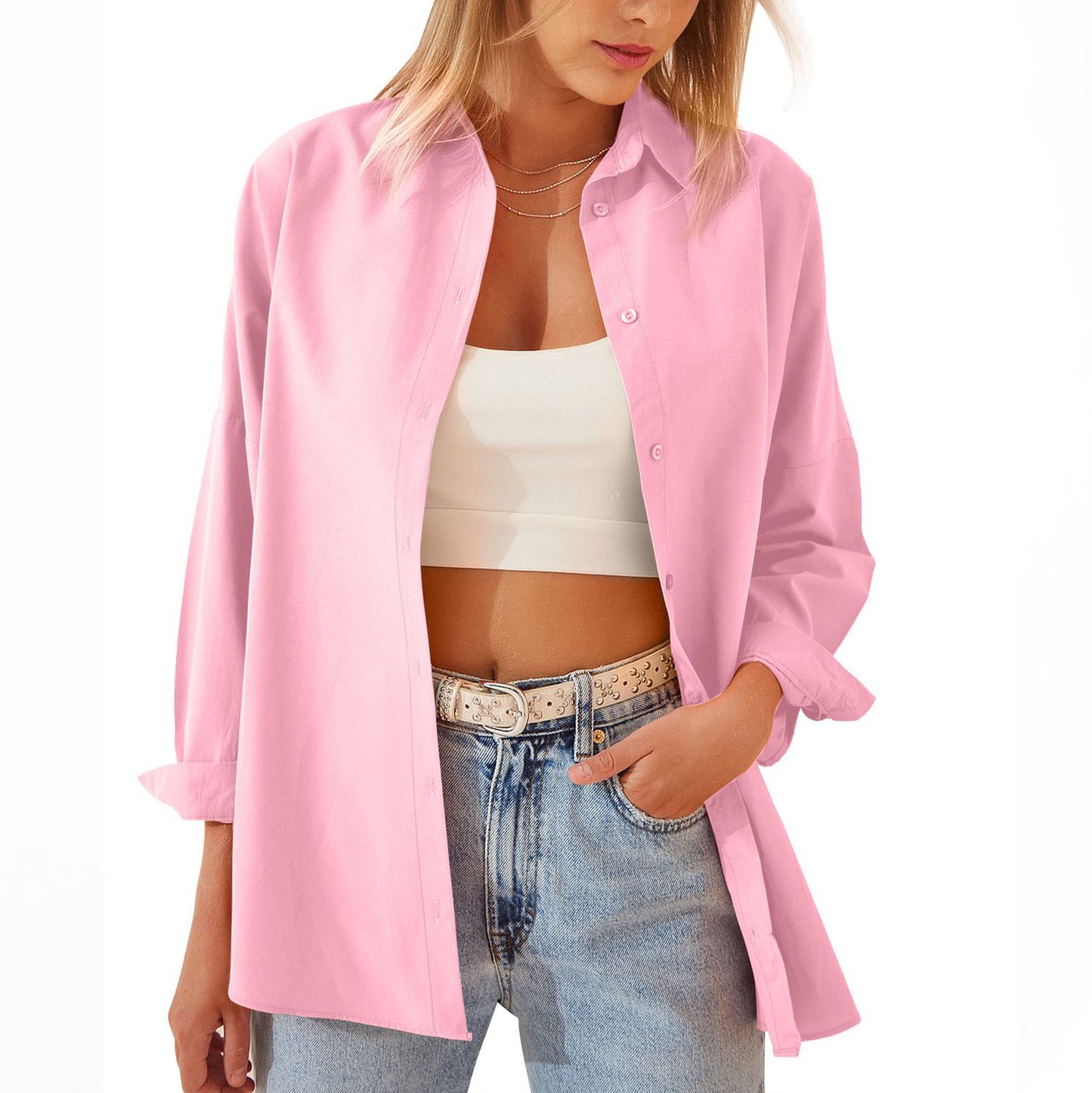 Elevate Your Wardrobe with Our Candy-Colored Shirt Jacket