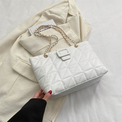 Women Shoulder New Trendy Chic Chanel-style Rhombus Chain Bag