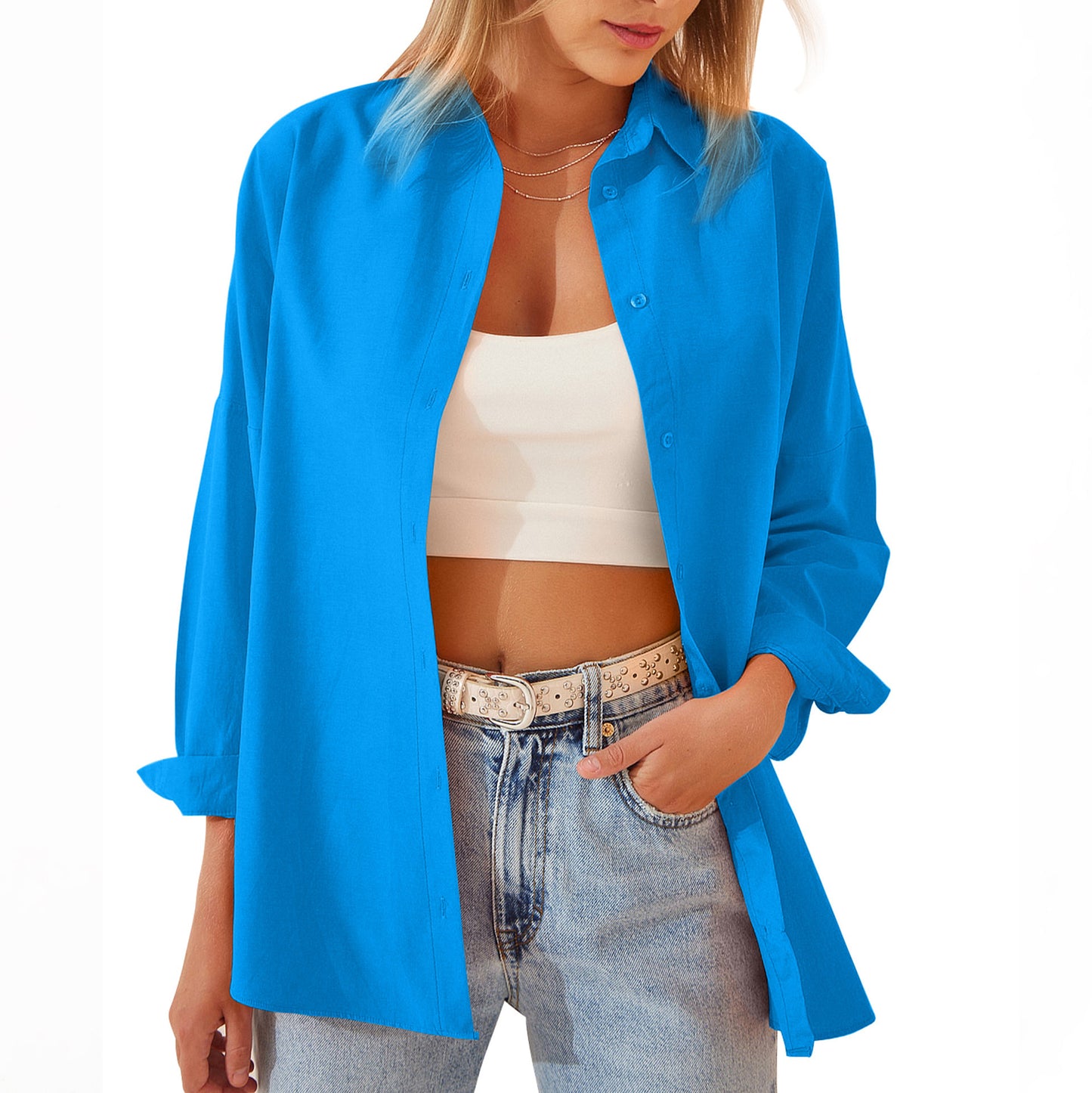 Elevate Your Wardrobe with Our Candy-Colored Shirt Jacket