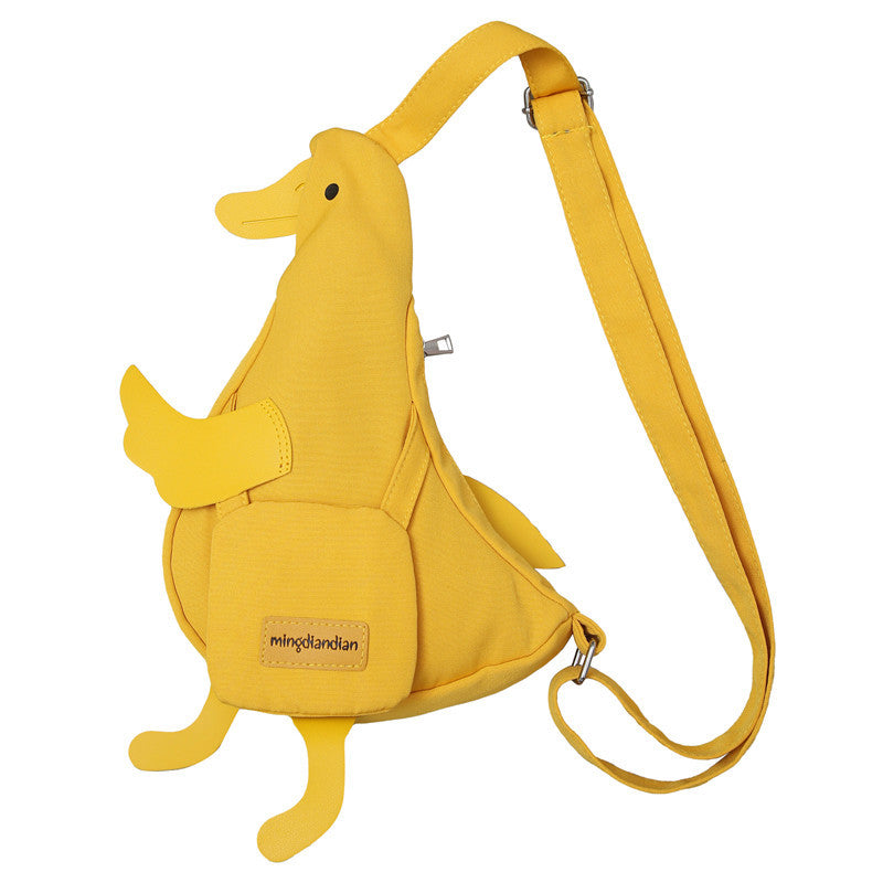 Elevate Your Style with the Cute Duck Canvas Bag