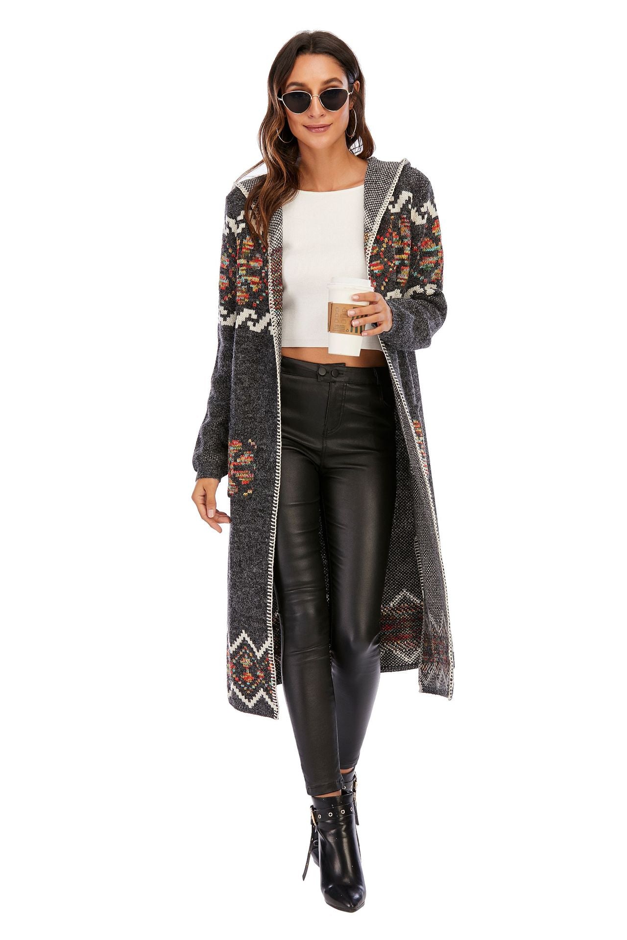 Sweater Large Coat Cardigan Sweater: Embrace Style and Comfort