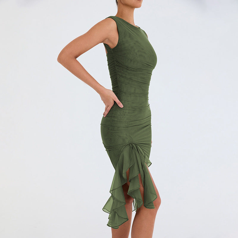 Elegant Sleeveless Dress for Women