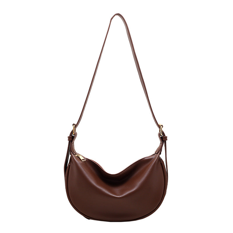 Elevate Your Style with the Moon Shape Underarm Bag