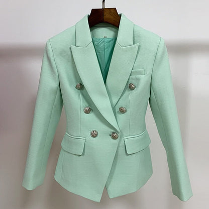 Elevate Your Style with the HAGEOFLY Women's Cotton Linen Blazer - Woman's Heaven